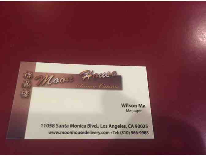 Moon House & Fortune House: Two $20 Gift Certificates #6