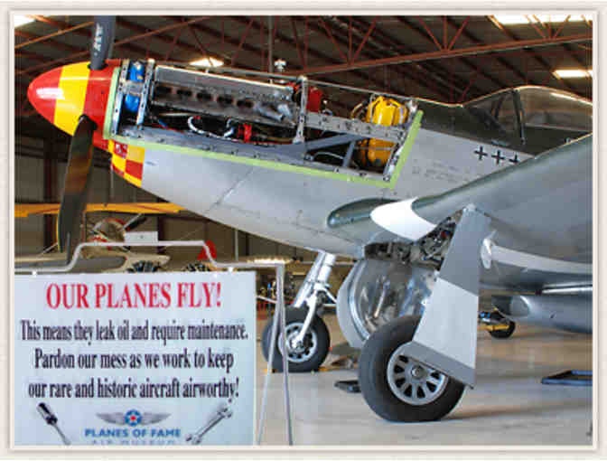 Planes of Fame Air Museum - Four Admission Passes