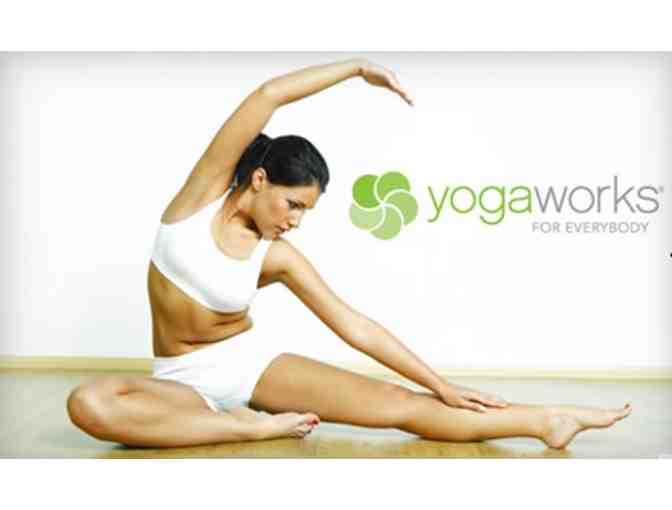 YogaWorks - 1 Month of Unlimited Yoga + 2 Workshops