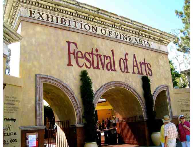 Festival of Arts Laguna Beach - Fine Arts Show Admission for 4