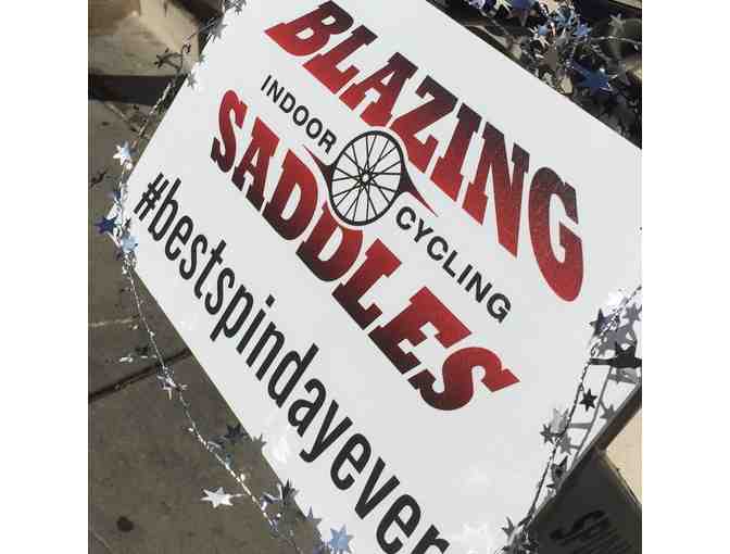 10 Classes - Blazing Saddles Indoor Cycling (Sherman Oaks)