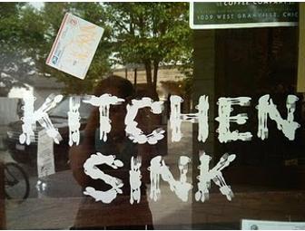 Lunch for two at Kitchen Sink