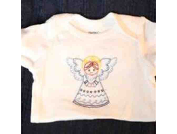 Christine R. X. Bolles - 2 Hand Stitched Onesies