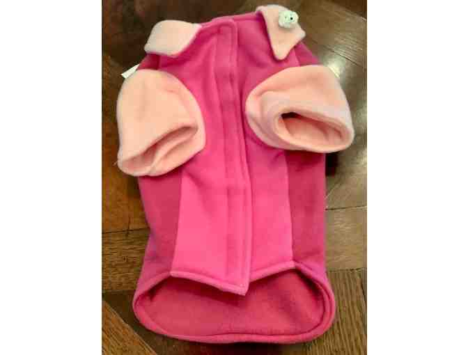 Pink fleece Dog Jacket - 12'-15'