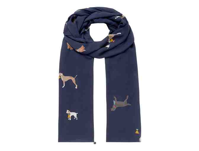 Joules | Navy Dogs Conway Scarf