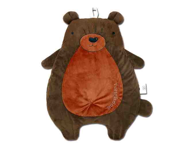 Brown and Black Bear Critter Hugz Dog Bed by Touchdog