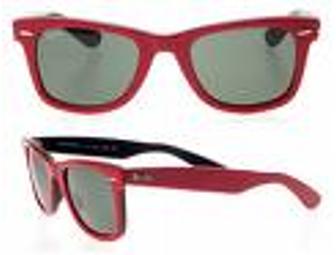Hip & Hot! Red Unisex Wayfarer Sunglasses