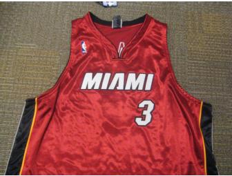 Miami Heat Jersey Signed by Dwyane Wade