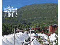 Two Passes to the 2012 Food & Wine Classic in Aspen, Colorado