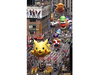 Four VIP Tickets to Macys Thanksgiving Day Parade