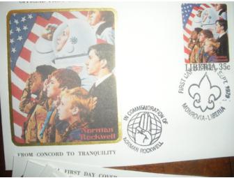 Complete Set of 50 First Day Covers/Stamps of Liberia