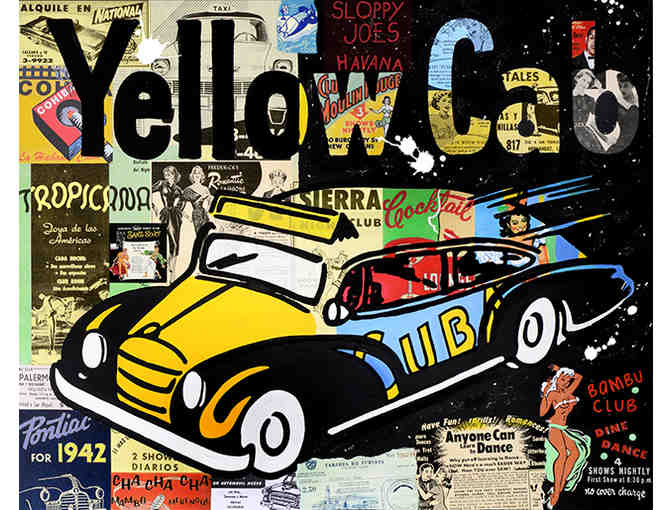 'Yellow Cab' by Nelson De La Nuez