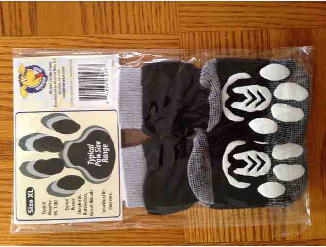 Doggie socks!!  From WoodrowWear - think 'Waddle Wear'!!