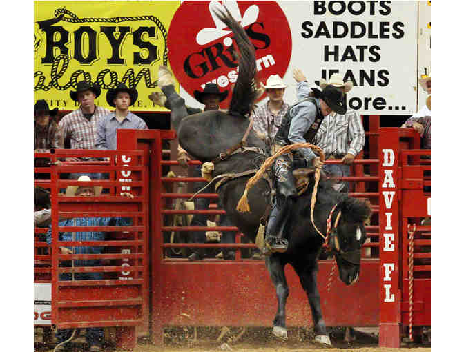 Davie Rodeo - Family 8 Pack of Rodeo Tickets for One (1) Event in 2017 Season