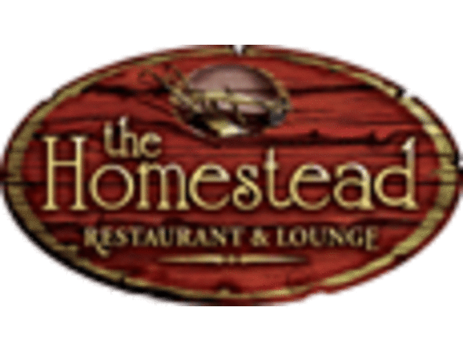 $25 Gift Certificate to Fratello's or Homestead Restaurant