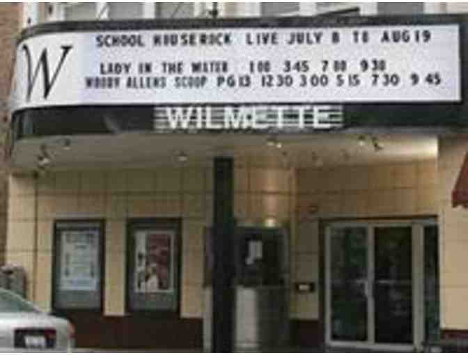 Wilmette Theatre - 2 admission passes with popcorn/drinks