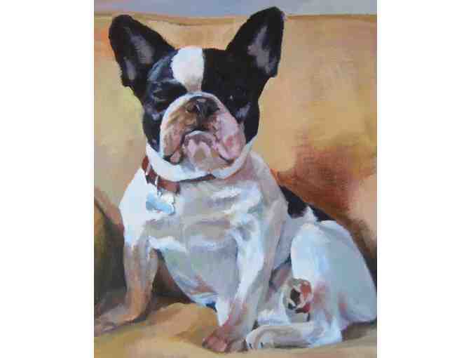 Custom 6x6 Pet Portrait by Kaethe Bealer