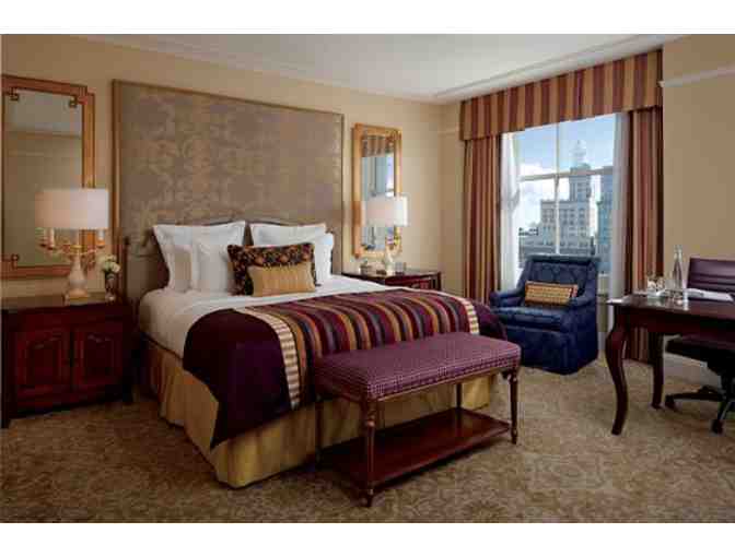 One Night Stay at Ritz-Carlton New Orleans w/ Breakfast for Two & Dinner Cruise