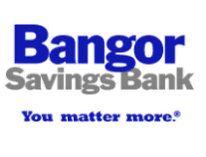 $25 Gift Card and Bangor Savings Gift Set donated by Bangor Savings in Kennebunk