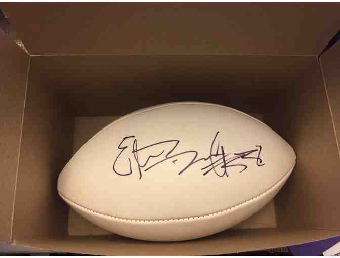 Baltimore Ravens Elvis Dumervil Autographed Football