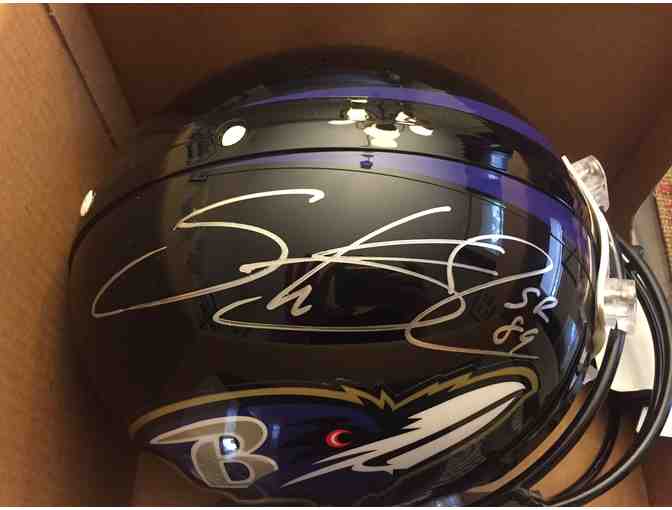 Baltimore Ravens Steve Smith Sr. Autographed Helmet