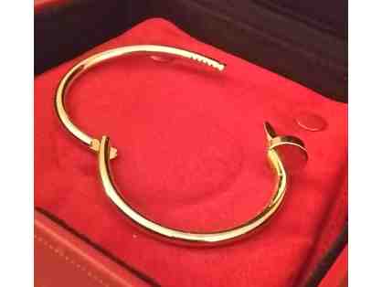 Cartier 18k Yellow Gold Juste un Clou Bracelet