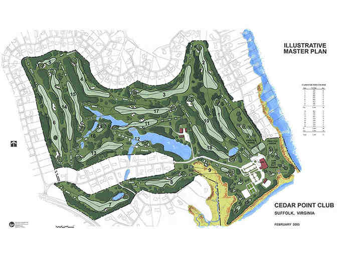 Cedar Point Golf - (4) rounds of golf