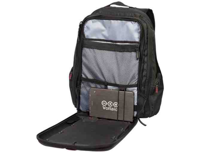 1 Array Solar Laptop Charger and Backpack