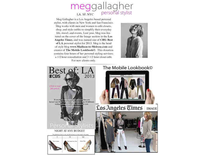 Personal Styling with Meg Gallagher, Stylist to the Stars