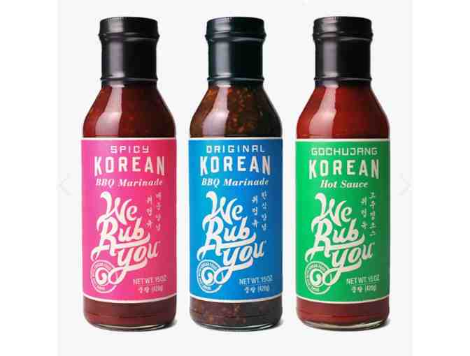 Locally Made Korean BBQ Sauce & Gochujang Hot Sauce  (6 Pack)