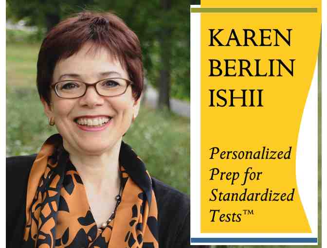 Two-Hour Session of Test Prep Lessons or Homework Help with Karen Berlin Ishii