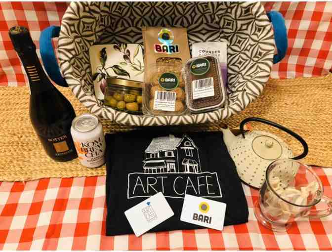 Art Cafe & Bari, Nyack NY Gift Basket