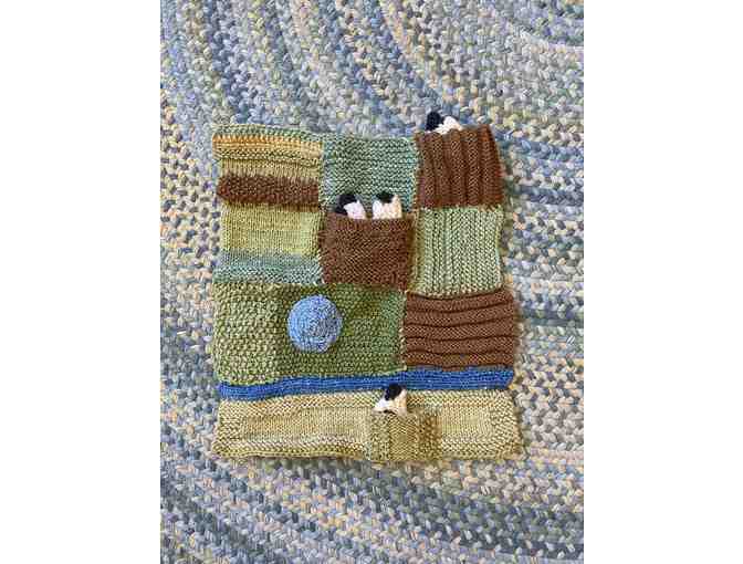 Landscape Play Blanket with Sheep Finger Puppets