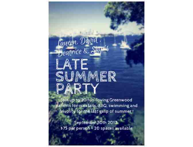 Late 'Summer in the City' Party