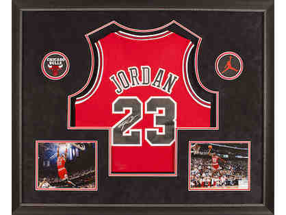 Michael Jordan Autographed Authentic Chicago Bulls Jersey