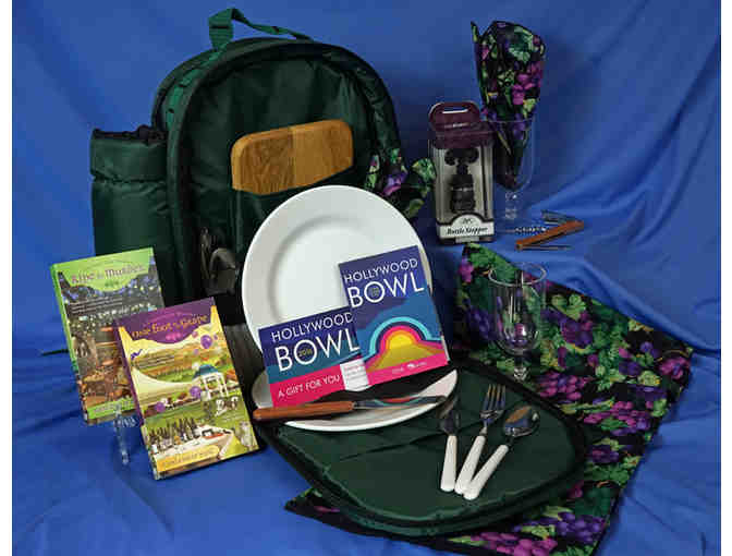 Picnic Backpack & 2 Reserved Bench Seat Tickets for the Hollywood Bowl