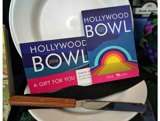 Picnic Backpack & 2 Reserved Bench Seat Tickets for the Hollywood Bowl