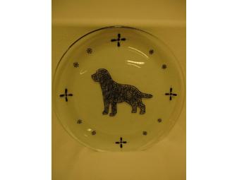 Custom Hand-Painted Dog Plate