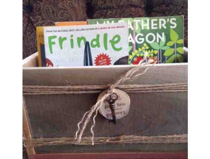 3rd Grade- HIH Book Club Books in Rustic Wood Crate