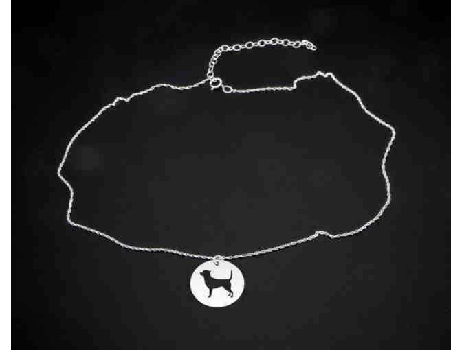 Chihuahua Necklace - Sterling Silver