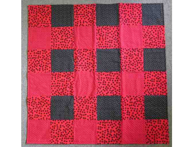 Harley & Teddy 'Determination' Handmade Dog Quilt/Blanket