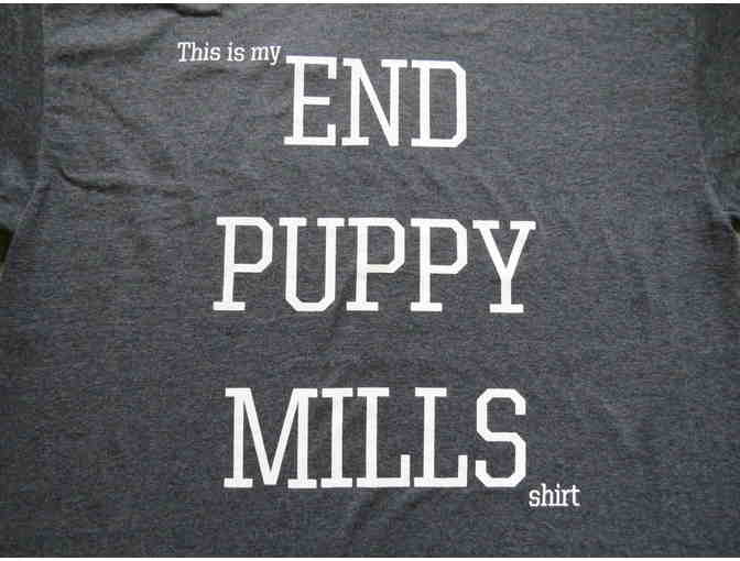 This is my END PUPPY MILLS SHIRT, Size L