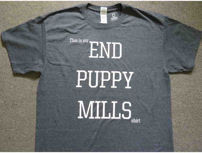 This is my END PUPPY MILLS SHIRT, Size L