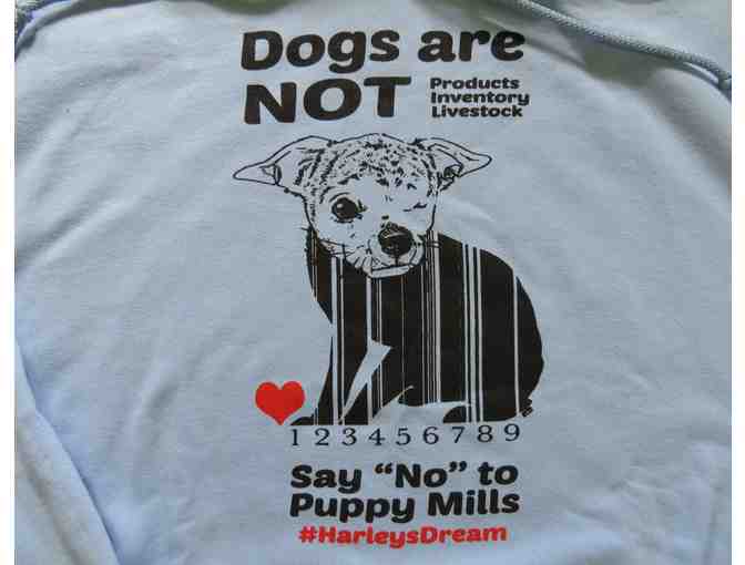 Harley's 'Dogs are Not Products' Hoodie - Size Large