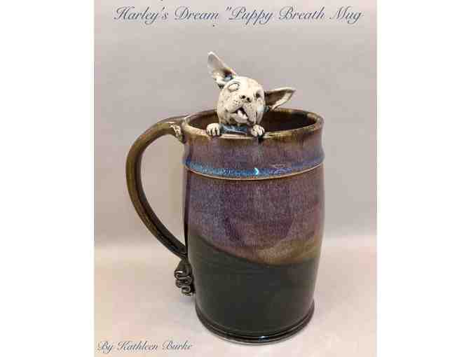 Harley 'Puppy Breath' Hand-Sculpted Mug