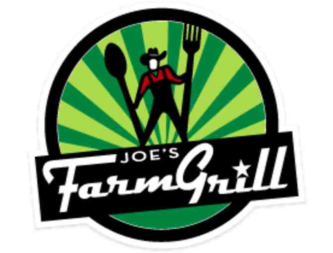 Joe's Farm Grill or Joe's Real BBQ $25 Gift Card