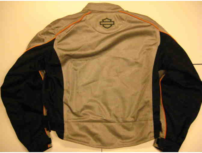 Harley-Davidson Womens Gray Mesh Jacket - Medium