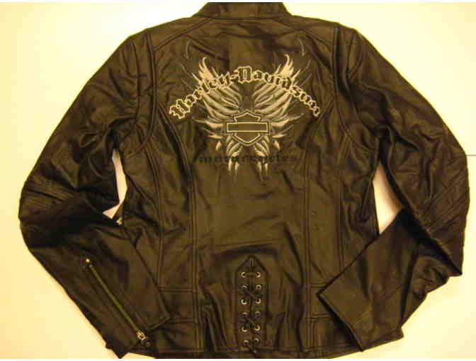 Harley-Davidson Womens Satisfaction Leather Jacket - Medium