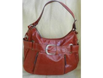 Fashionable Saddle Brown Shoulder Bag