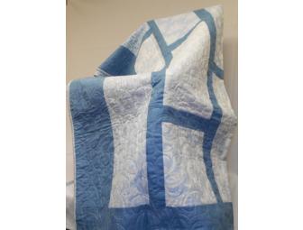 Blue and White Quilt